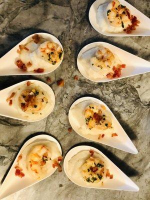 Shrimp and Grits Bites