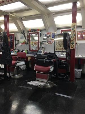 Nice barbershop.