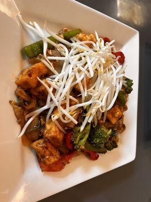 Tofu pad kee mao