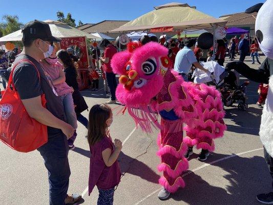 CNY celebration on the Barnard campus