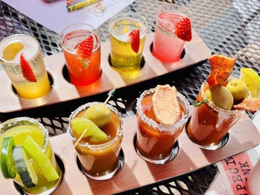 Mimosa Flight & Bloody Mary Flight!