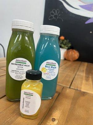 Cold pressed juices