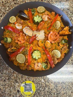 Paella marinera