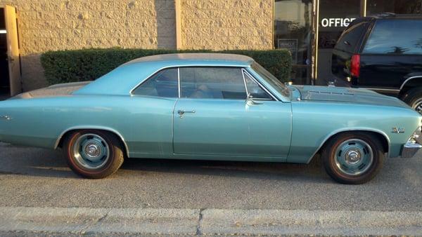 We were the third shop to put an engine in this Chevelle in 350 miles. The customer said "it's never run like this!"