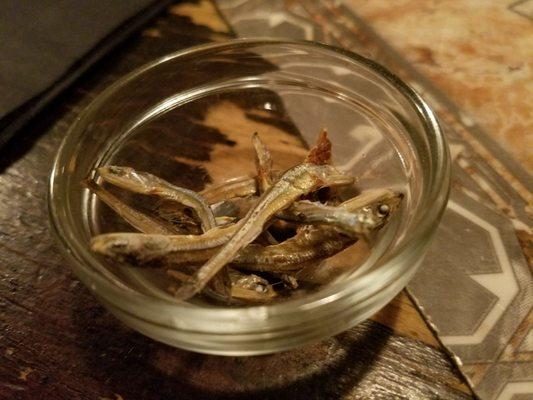 Dried anchovies