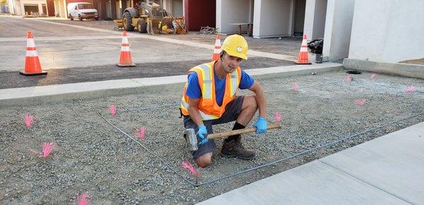 BD-Loop in-ground invisible safety loop