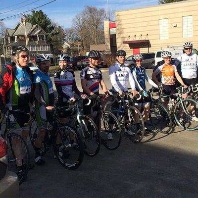 Meet the Berkshire Bike and Board peloton.