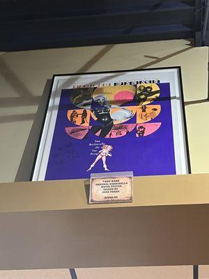 Barbarella poster (signed) for $3000