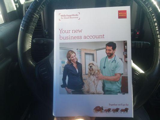 Business new account kit