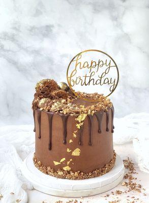 German chocolate birthday cake