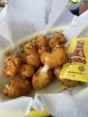 Fried cheese curds