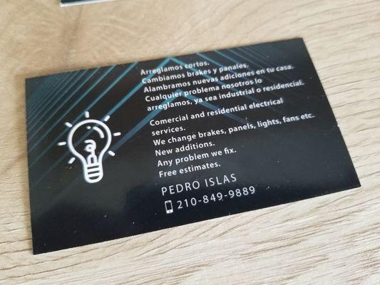 Business cards in San Antonio, Texas