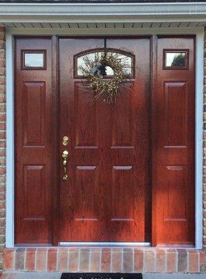 New Steel Door and Sidelights