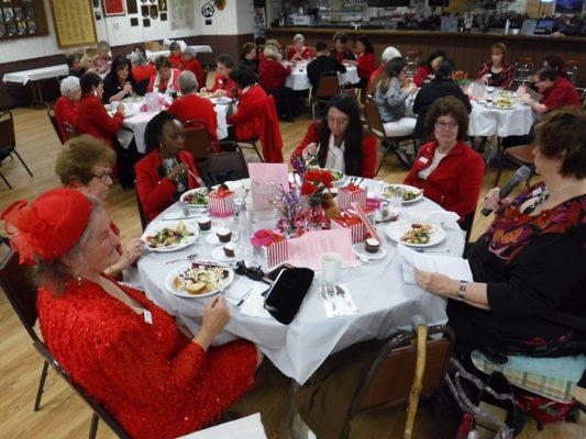 Feb. 1, 2019 GFWC Tracy Woman's Club since 1921 at The Elks Lodge