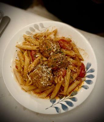 Penne All'Arrabbiata - so good!