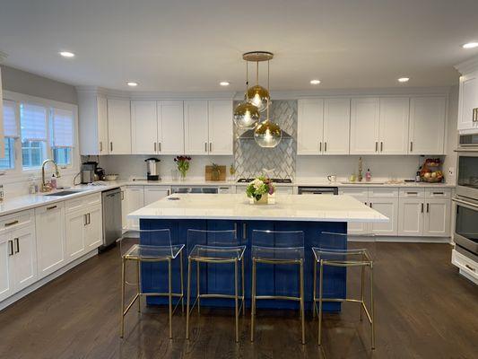 kitchen island remodeling in Bergenfield NJ