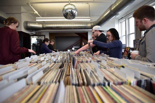 The selection of new, used and rare vinyl is awesome at Music Record Shop