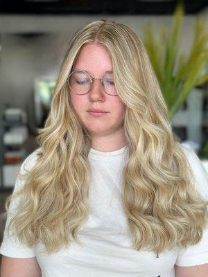 Blonde balayage by Jessica