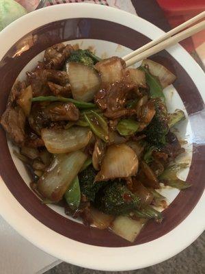 Hunan beef