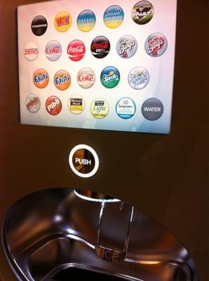 self-serve beverage vending machine