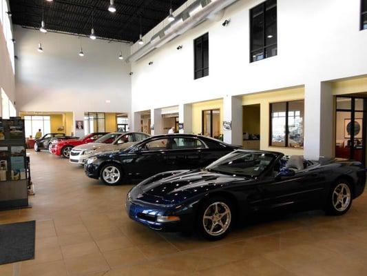 Beautiful Show Room facility to keep you out of the heat!