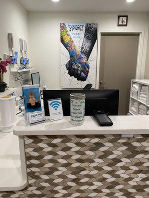 Front desk