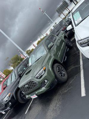 My new 2022 Toyota Tacoma TRD Sport