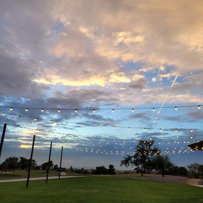 A wonderful spot for watching the sun set in Scottsdale. A true 180 degree view of Papago to downtown PHX