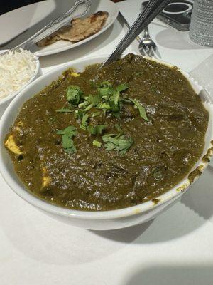 Saag paneer