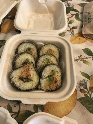 Deep Fried Salmon Roll