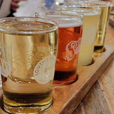 Cider flight IG: @the_n.c_foodie