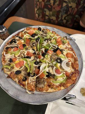 Guinevere's Garden Delight Pizza