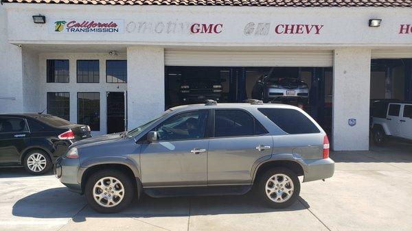 My 2001 4 Wheel Drive Acura MDX.