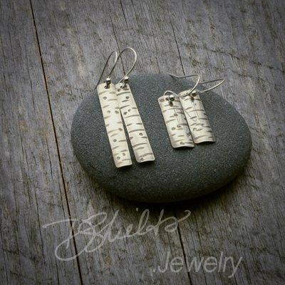 Silver Birchbark Jewelry