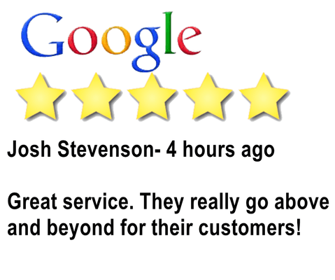 Our Reviews are ALL Great!