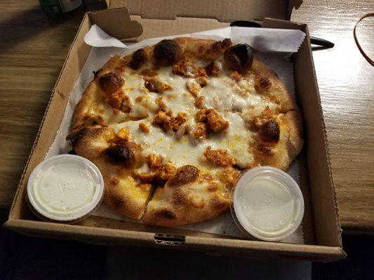 Buffalo chicken pizza