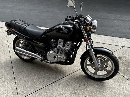 This is my 1995 CB750