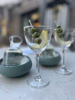 Sea-Tini: Gin infused martini