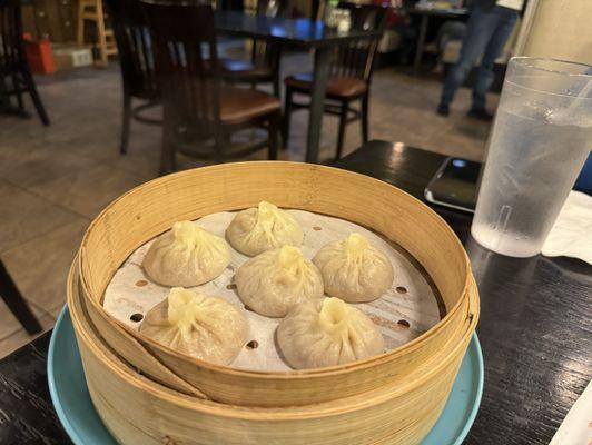 Chicken soup dumplings