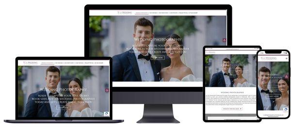 Wedding Photography website by Known Digital Marketing #weddingphotographywebsite #knowndigitalmarketing #getfoundbeknown