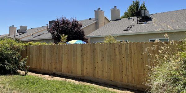 Perimeter fence replacement