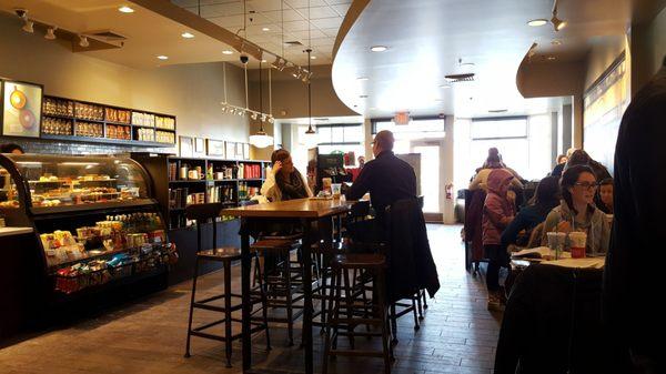 Seating Area at Starbucks Wheaton Town Square