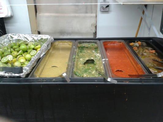 Salsa bar