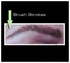 Eyebrow strokes