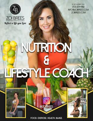 LVAC magazine ad design for Zoi Brees