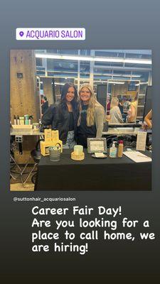 Career fair day