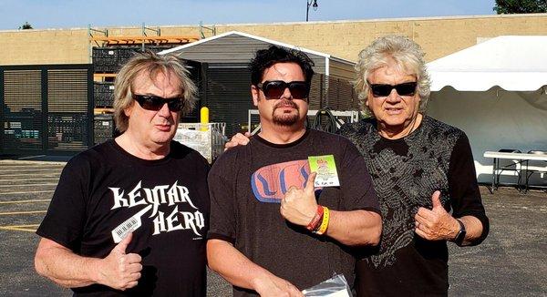 Geoff Downes of Asia and Yes and The Buggles, The Mancow, and John Lodge of The Moody Blues and Bluejays.