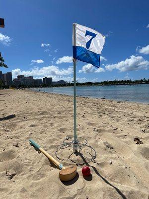 Ground Golf by the beach