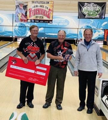 Congratulations to Paul McCordic on winning the PBA50 Southwest Open!