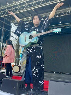 Traditional Japanese music at Japan festival Boston